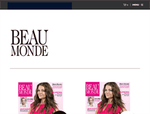 Tablet Screenshot of abonnement.beaumonde.nl